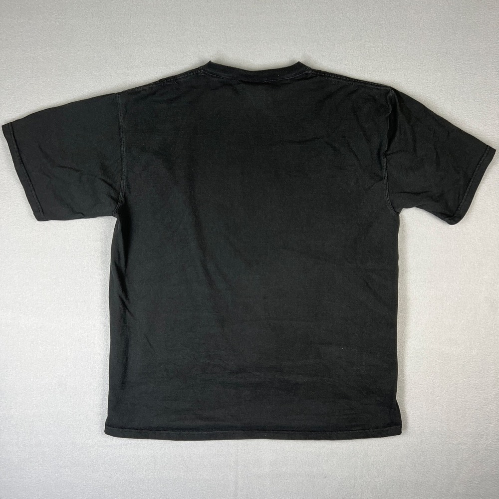 VTG Arctic Cat Racing T Shirt Mens‎ XL Team Arctic Black Faded 1990s Snowmobile - Picture 3 of 6